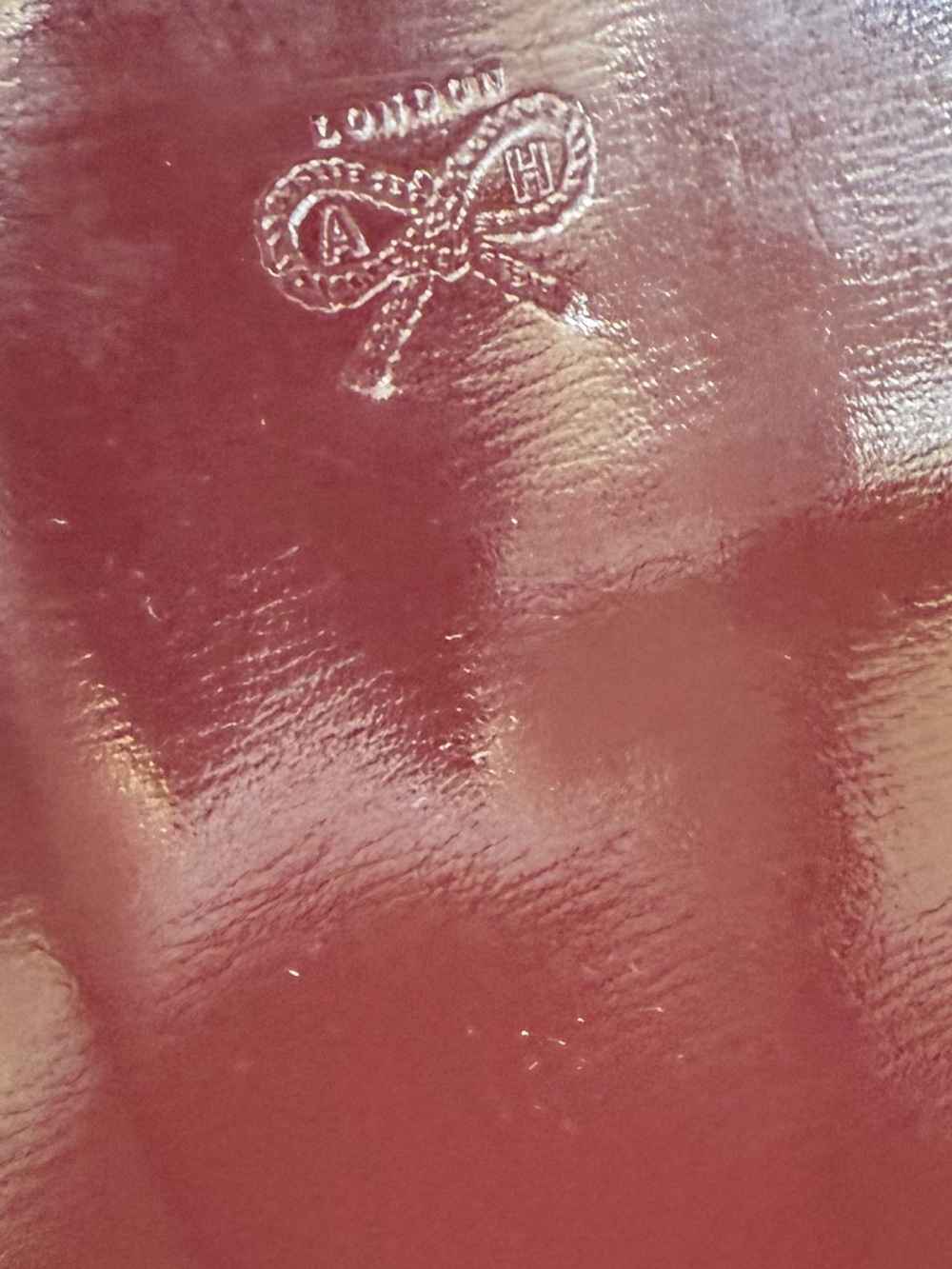 Anya Hindmarch oxblood tote - Picture 8 of 11